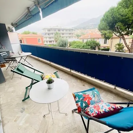 Les Nereides Bord De Mer Calme Lumineux Parking Roquebrune-Cap-Martin Exterior photo